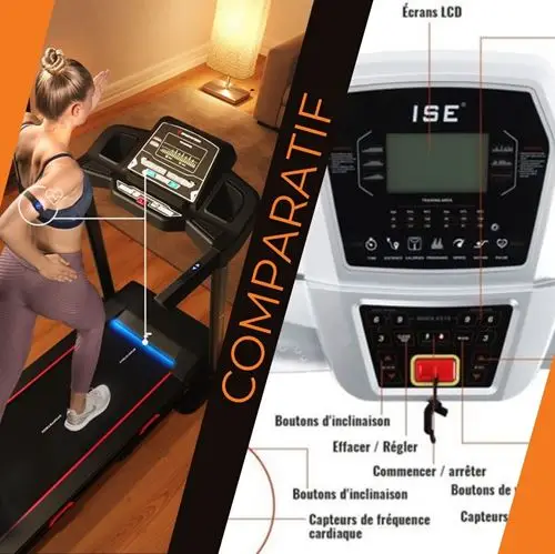 Comparatif détaillé entre le Sportstech F31 et le ISE SY-1003